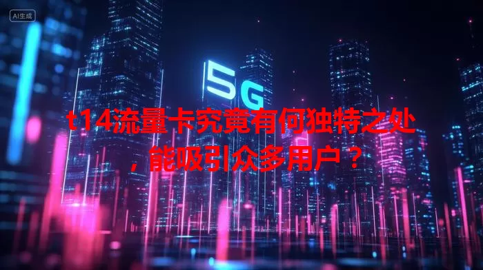 t14流量卡究竟有何独特之处,能吸引众多用户?