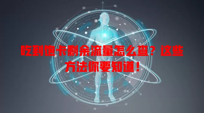 吃到饱卡剩余流量怎么查?这些方法你要知道!