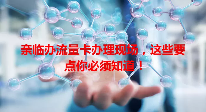 亲临办流量卡办理现场,这些要点你必须知道!