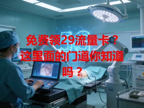 免费领29流量卡？这里面的门道你知道吗？
