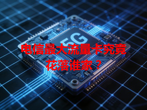 电信最大流量卡究竟花落谁家？