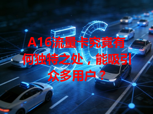 A16流量卡究竟有何独特之处，能吸引众多用户？