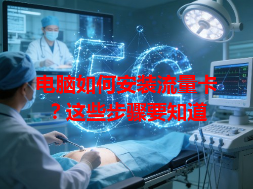 电脑如何安装流量卡?这些步骤要知道