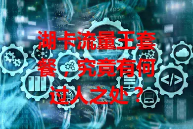 湖卡流量王套餐,究竟有何过人之处?