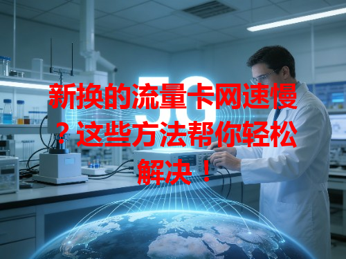 新换的流量卡网速慢？这些方法帮你轻松解决！