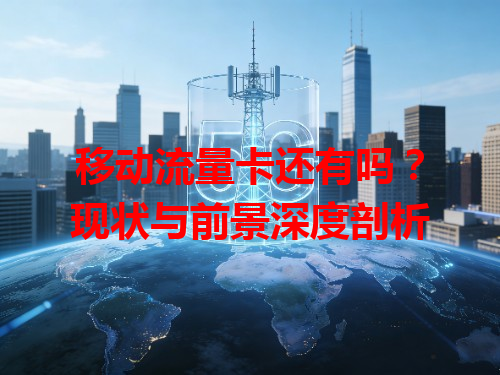 移动流量卡还有吗？现状与前景深度剖析