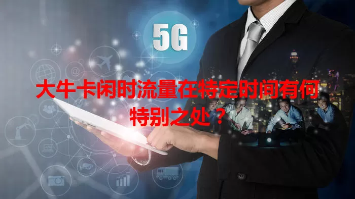 大牛卡闲时流量在特定时间有何特别之处?