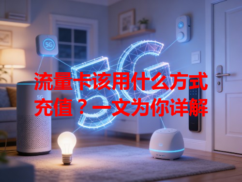 流量卡该用什么方式充值？一文为你详解