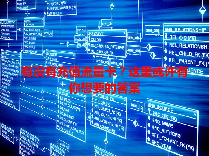 有没有充值流量卡?这里或许有你想要的答案