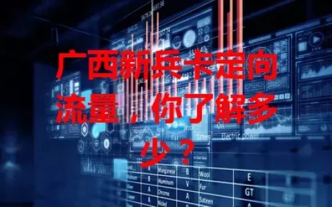 广西新兵卡定向流量，你了解多少？