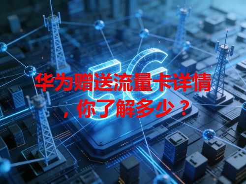 华为赠送流量卡详情，你了解多少？