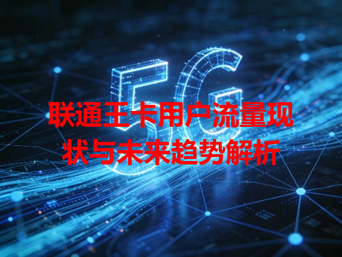 联通王卡用户流量现状与未来趋势解析