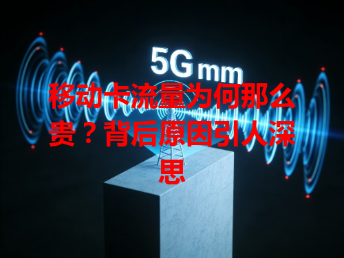 移动卡流量为何那么贵？背后原因引人深思