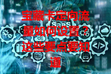 宝藏卡定向流量如何设置?这些要点要知道