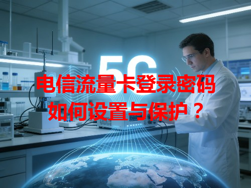 电信流量卡登录密码如何设置与保护？