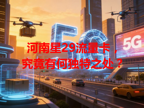 河南星29流量卡，究竟有何独特之处？