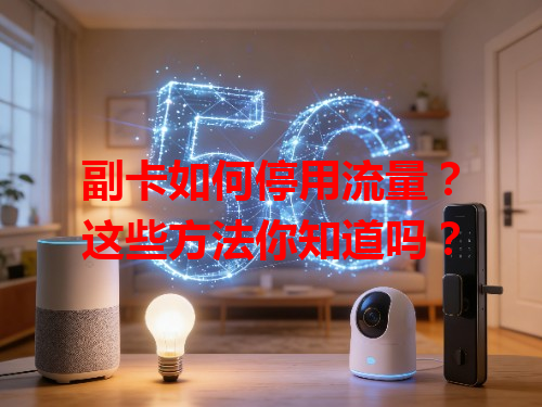 副卡如何停用流量？这些方法你知道吗？