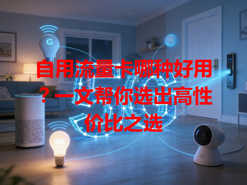 自用流量卡哪种好用？一文帮你选出高性价比之选