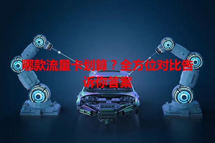哪款流量卡划算?全方位对比告诉你答案