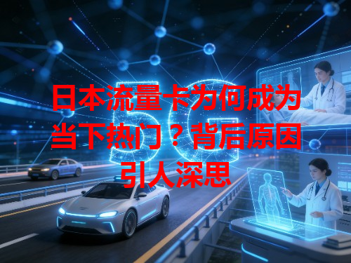 日本流量卡为何成为当下热门？背后原因引人深思