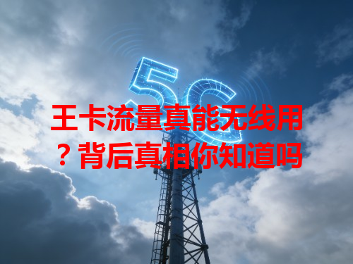 王卡流量真能无线用？背后真相你知道吗