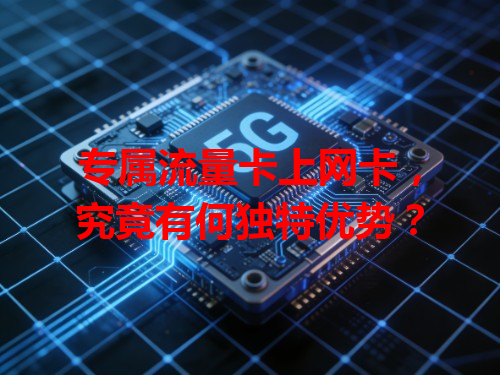 专属流量卡上网卡，究竟有何独特优势？