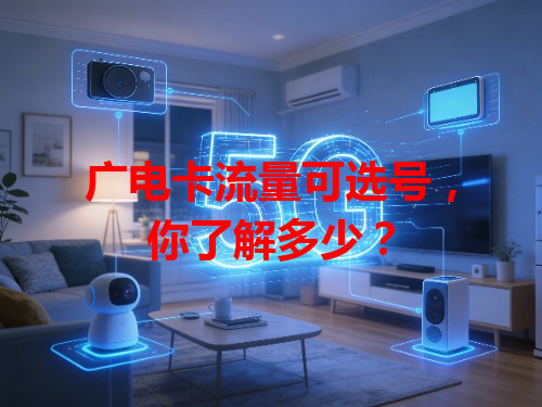 广电卡流量可选号，你了解多少？
