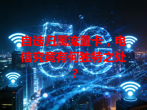 自选归属流量卡，电信究竟有何独特之处？