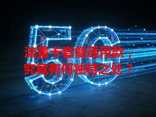 流量卡套餐通用款，究竟有何独特之处？