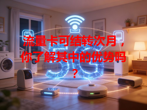 流量卡可结转次月，你了解其中的优势吗？
