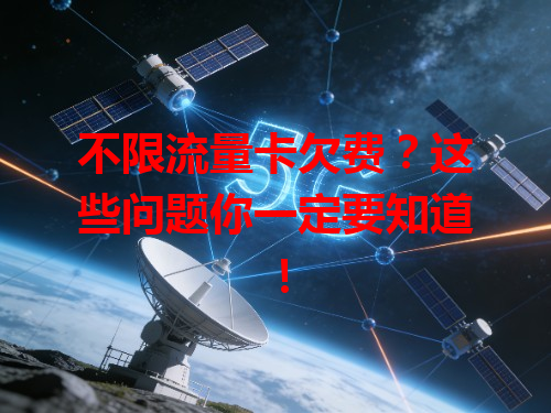 不限流量卡欠费？这些问题你一定要知道！