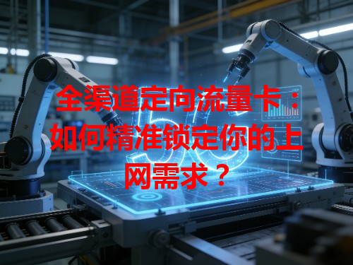 全渠道定向流量卡：如何精准锁定你的上网需求？