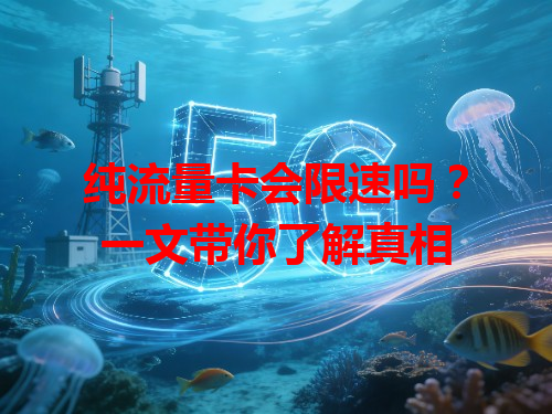 纯流量卡会限速吗？一文带你了解真相