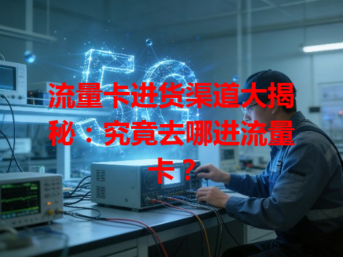 流量卡进货渠道大揭秘：究竟去哪进流量卡？