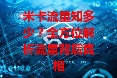 米卡流量知多少?全方位解析流量背后真相