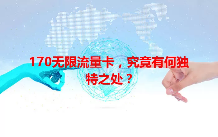 170无限流量卡,究竟有何独特之处?