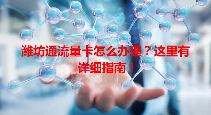 潍坊通流量卡怎么办理?这里有详细指南!