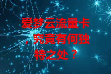 爱梦云流量卡,究竟有何独特之处?