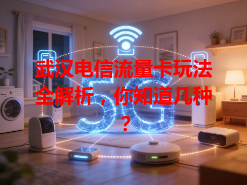 武汉电信流量卡玩法全解析，你知道几种？