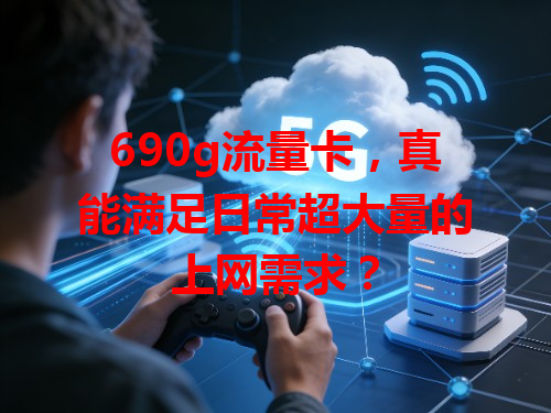 690g流量卡，真能满足日常超大量的上网需求？