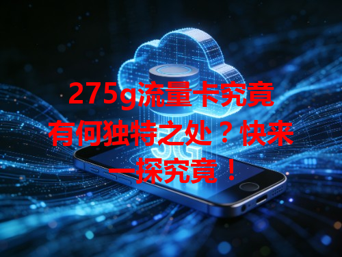 275g流量卡究竟有何独特之处？快来一探究竟！