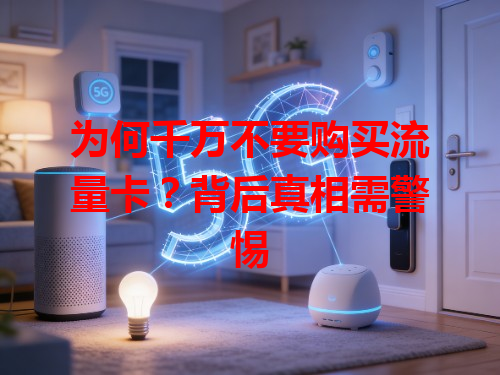 为何千万不要购买流量卡？背后真相需警惕