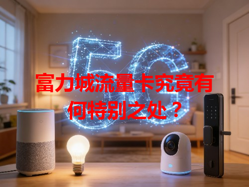 富力城流量卡究竟有何特别之处？