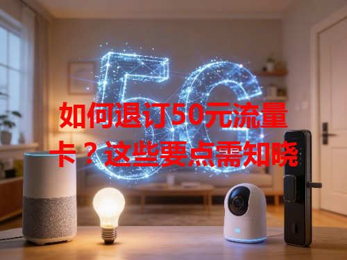 如何退订50元流量卡？这些要点需知晓
