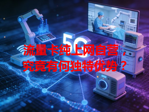 流量卡纯上网自营，究竟有何独特优势？