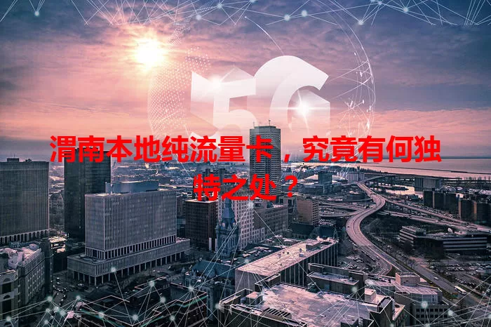 渭南本地纯流量卡,究竟有何独特之处?