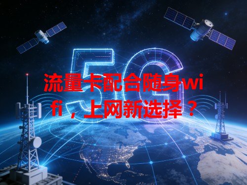 流量卡配合随身wifi，上网新选择？