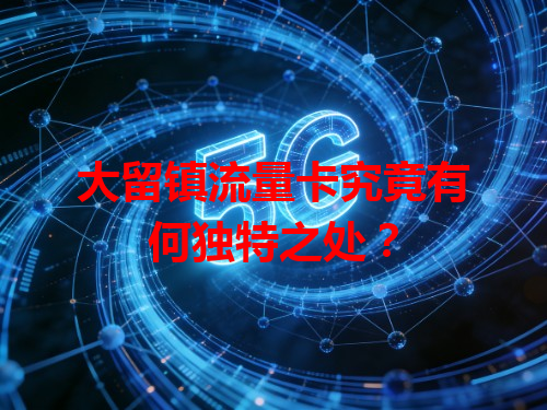 大留镇流量卡究竟有何独特之处？