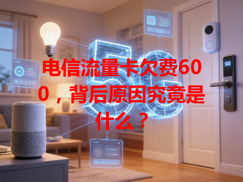 电信流量卡欠费600，背后原因究竟是什么？