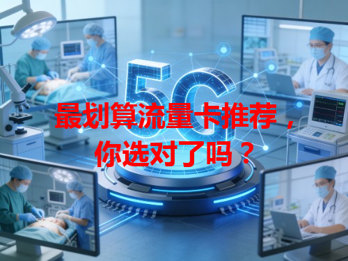 最划算流量卡推荐，你选对了吗？